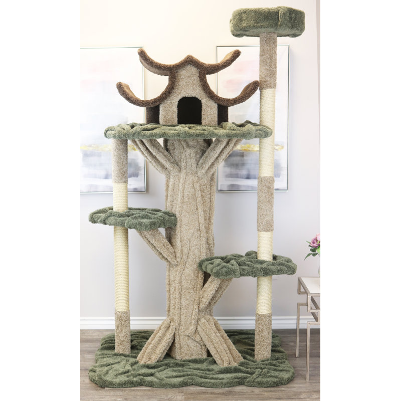 Prestige Cat Trees 84" Paradise Cat Tree & Reviews Wayfair